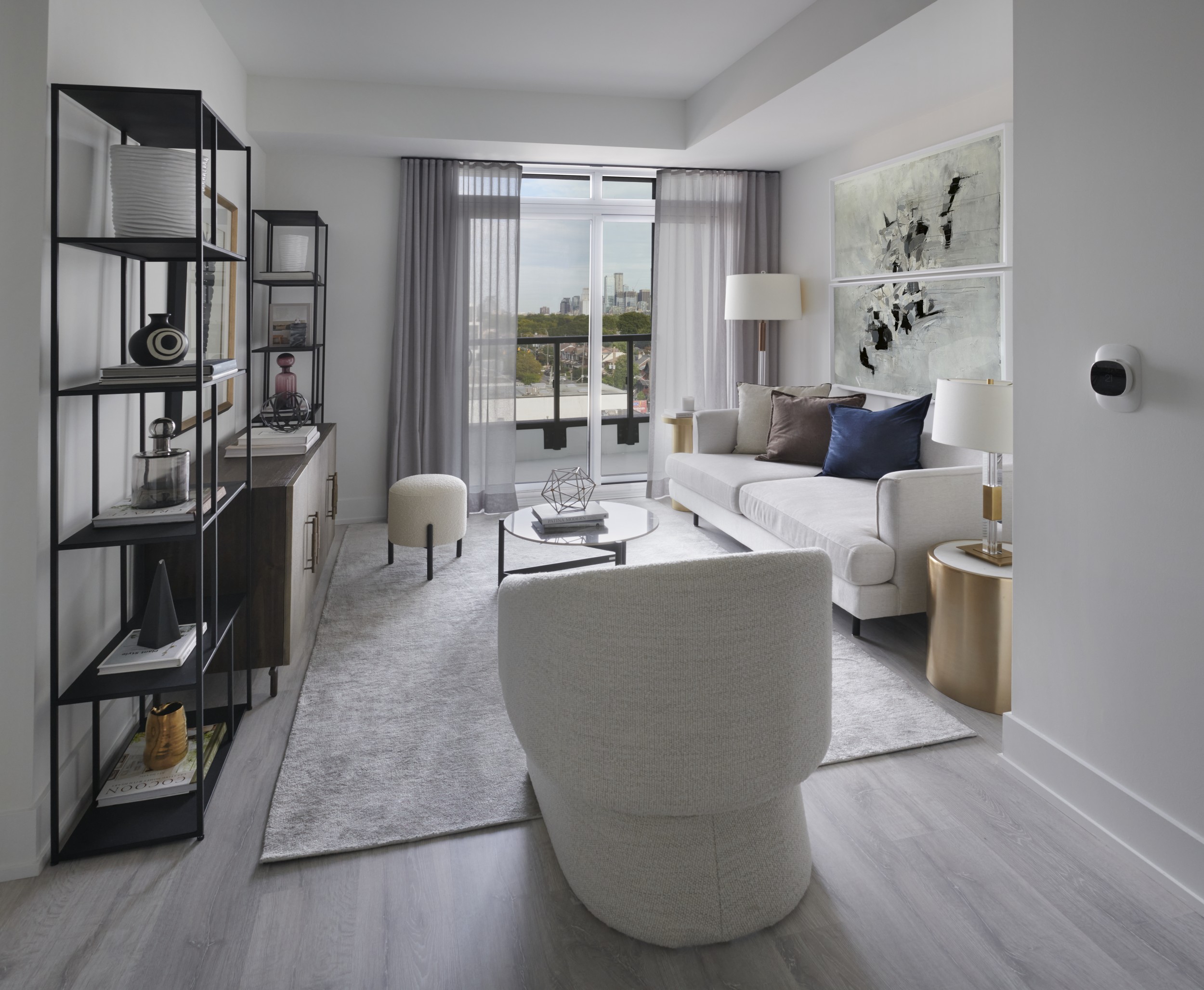 The Dupont Suite 626 Living Room