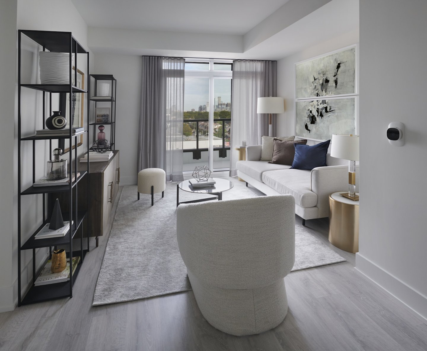 The Dupont Suite 626 Living Room
