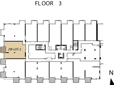 Auberge 2W+DT-2 (Suite 341)  Floorkey