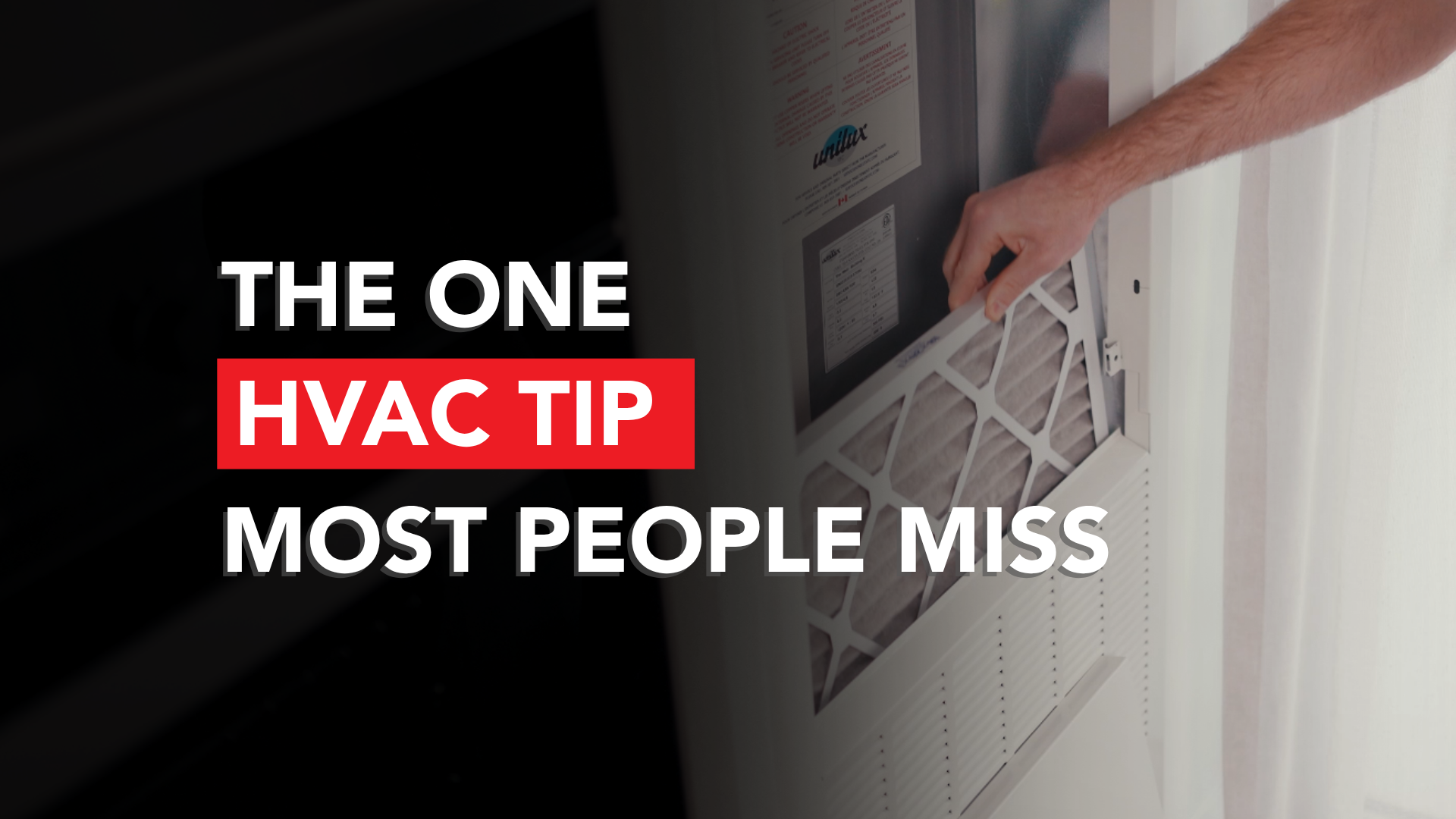 The One HVAC Tip Most People Miss