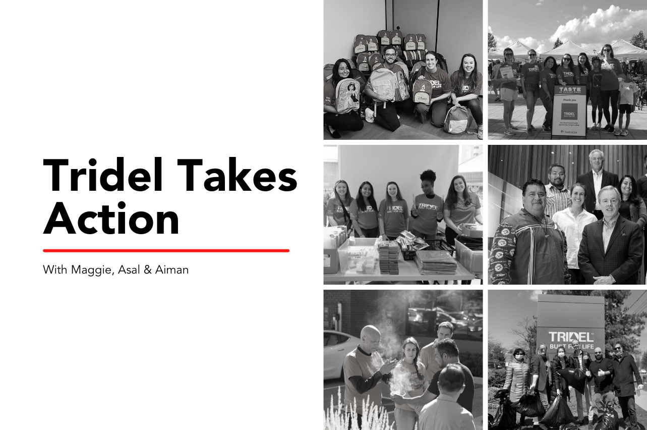 Introducing Tridel Takes Action with Maggie, Asal & Aiman 