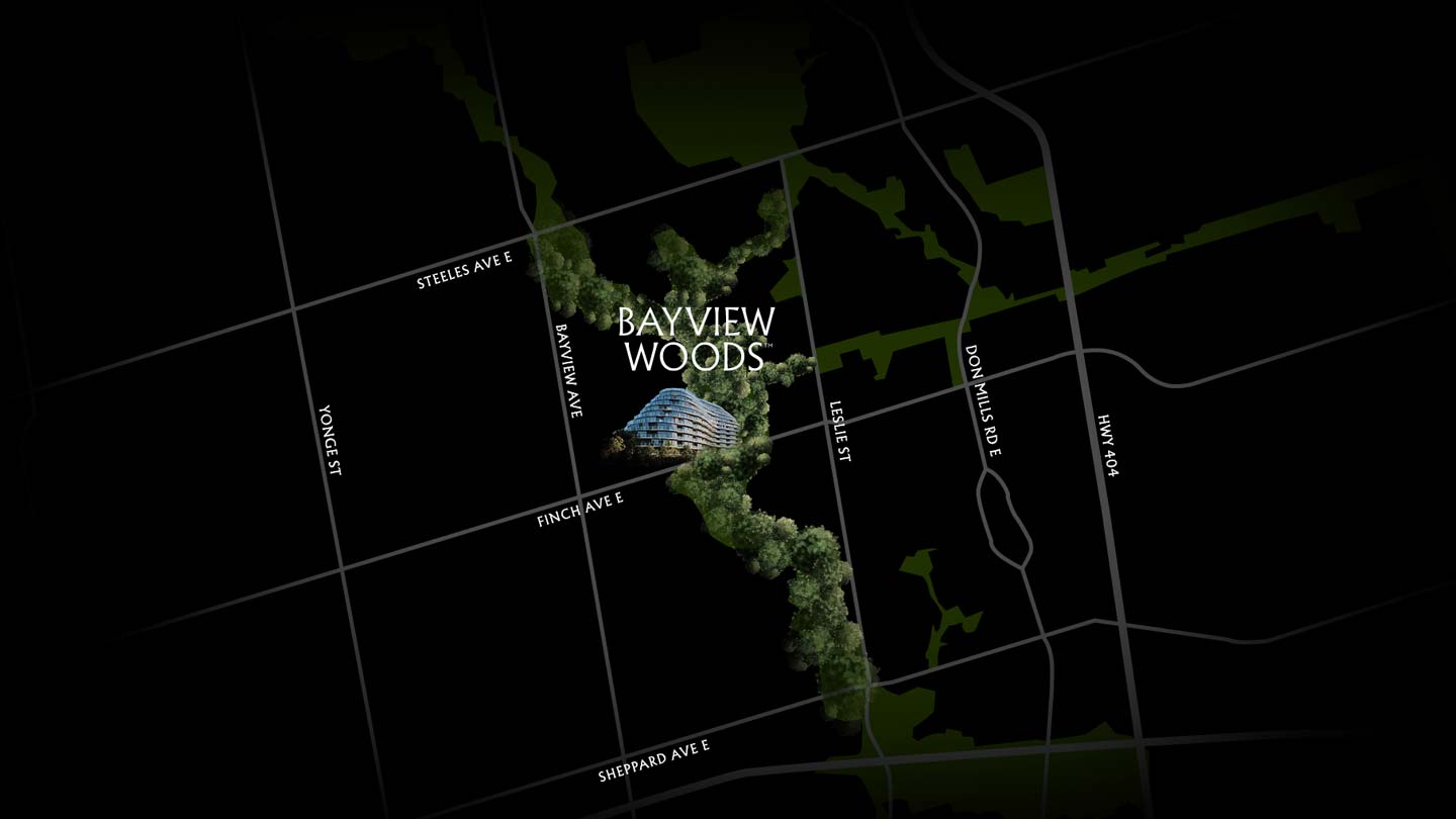 Bayview Woods Site Location Map