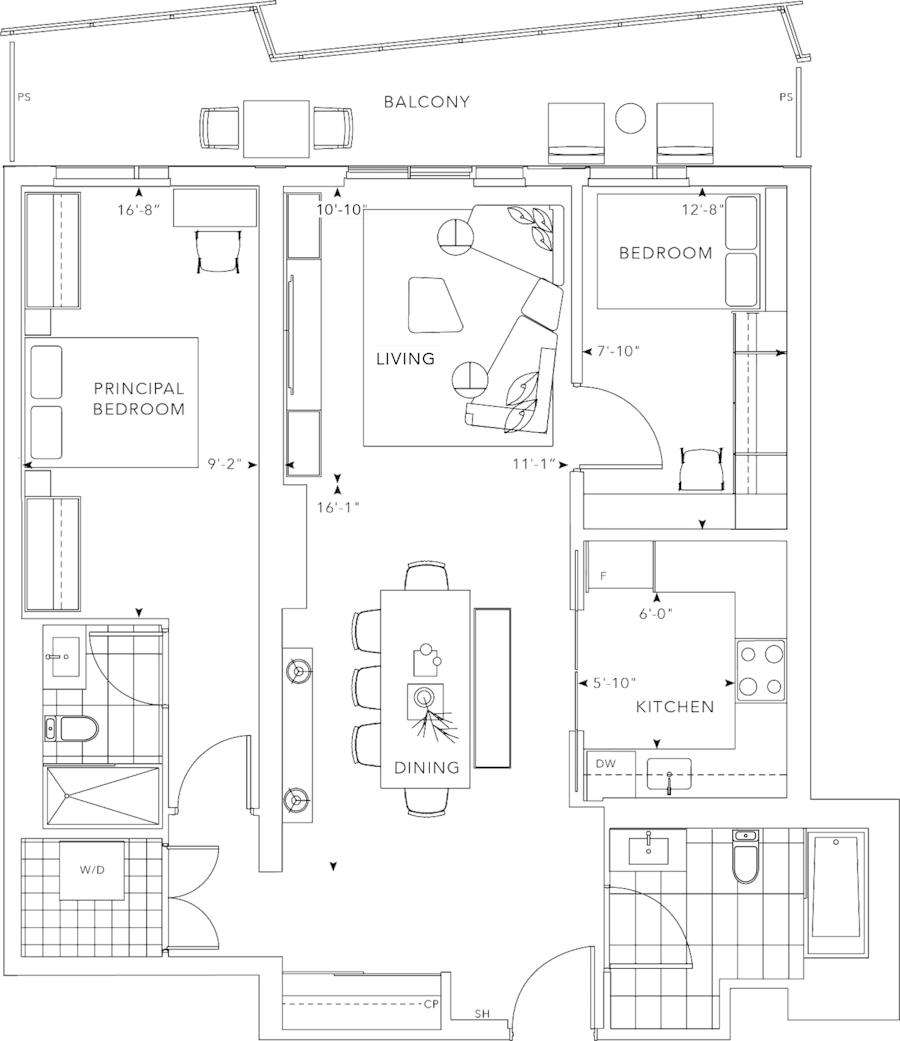 The Well Classic 2 GPH17 Floorplan