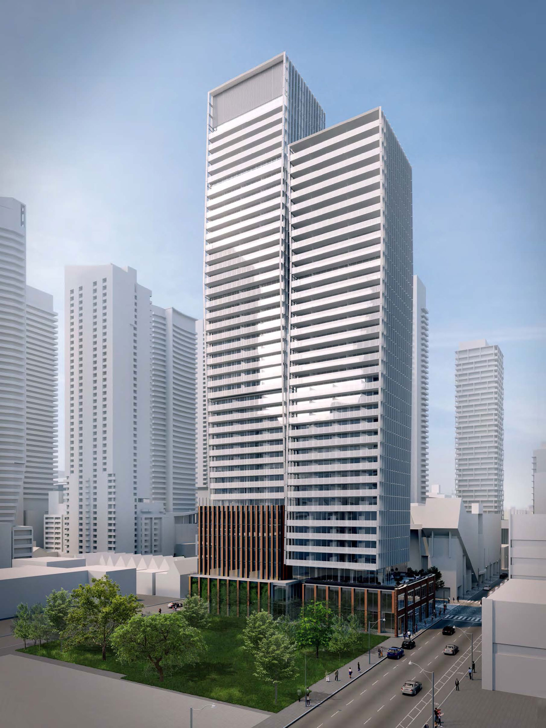 North East View of Proposed Building at 133 John Street & 241 Richmond St W