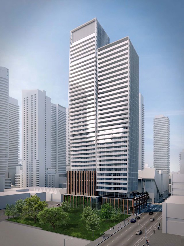 North East View of Proposed Building at 133 John Street & 241 Richmond St W