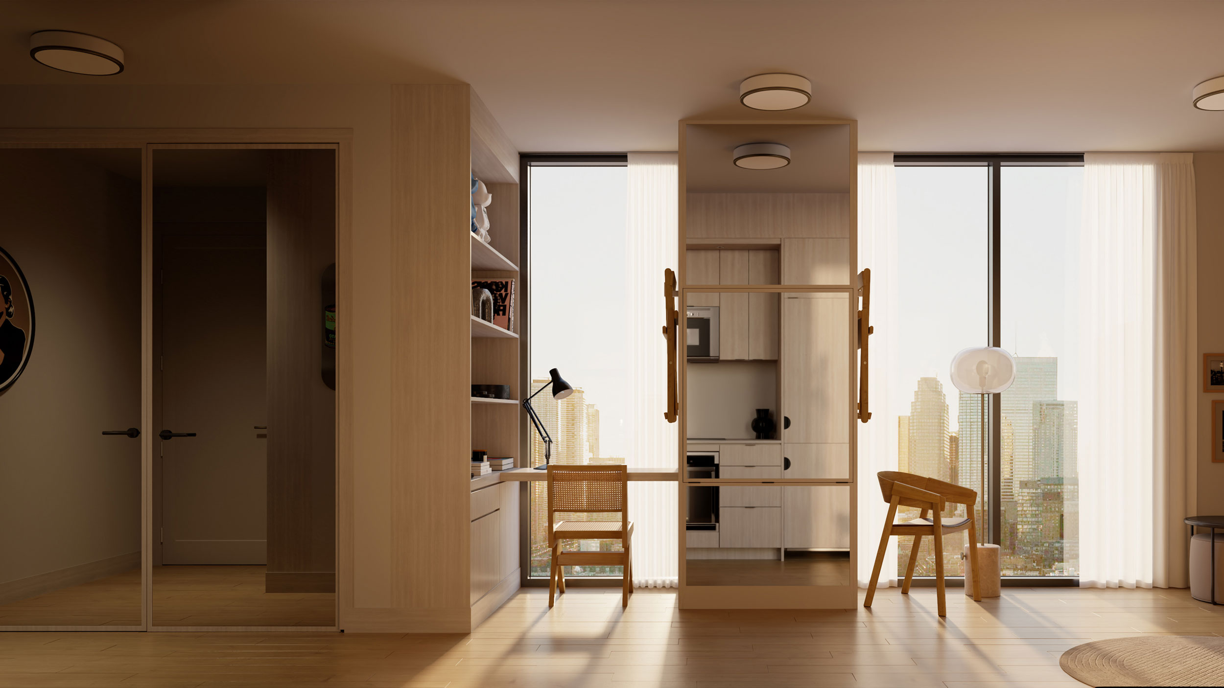 Queen Church Ready S1 Suite Interior