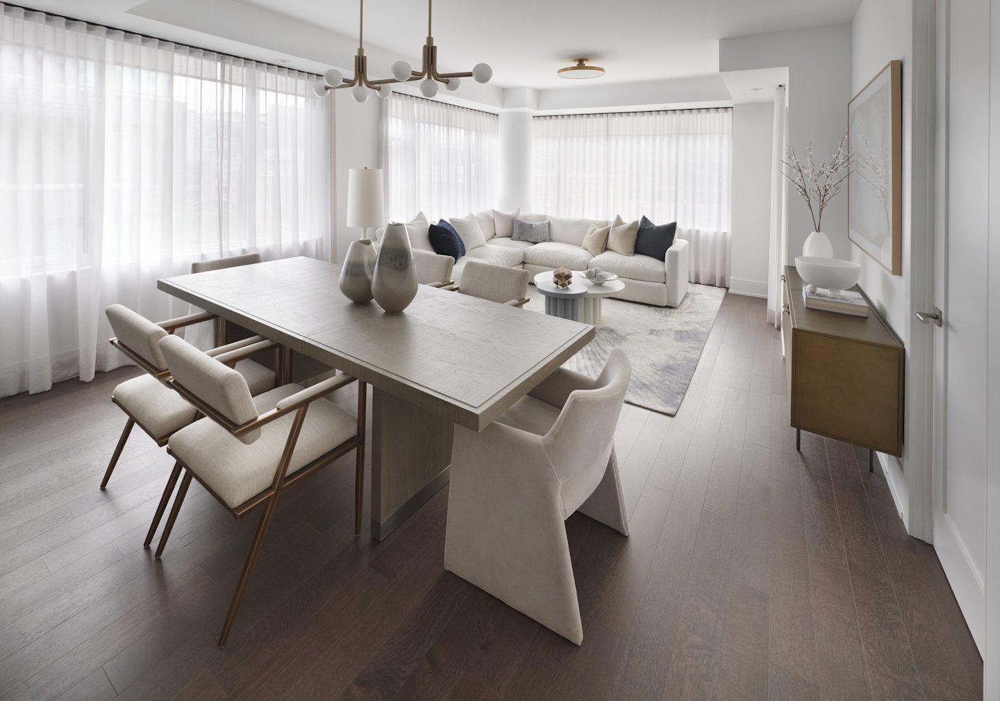The Well Signature Suite 402 Dining Room