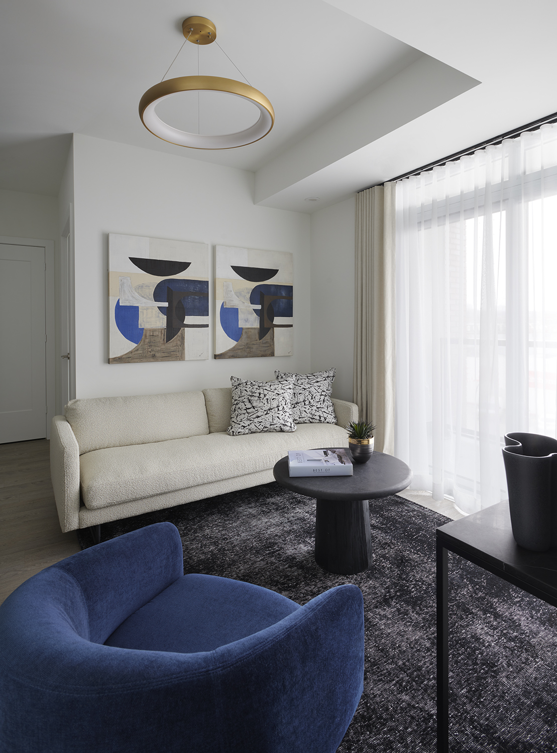 The Dupont Suite 327 Living Room