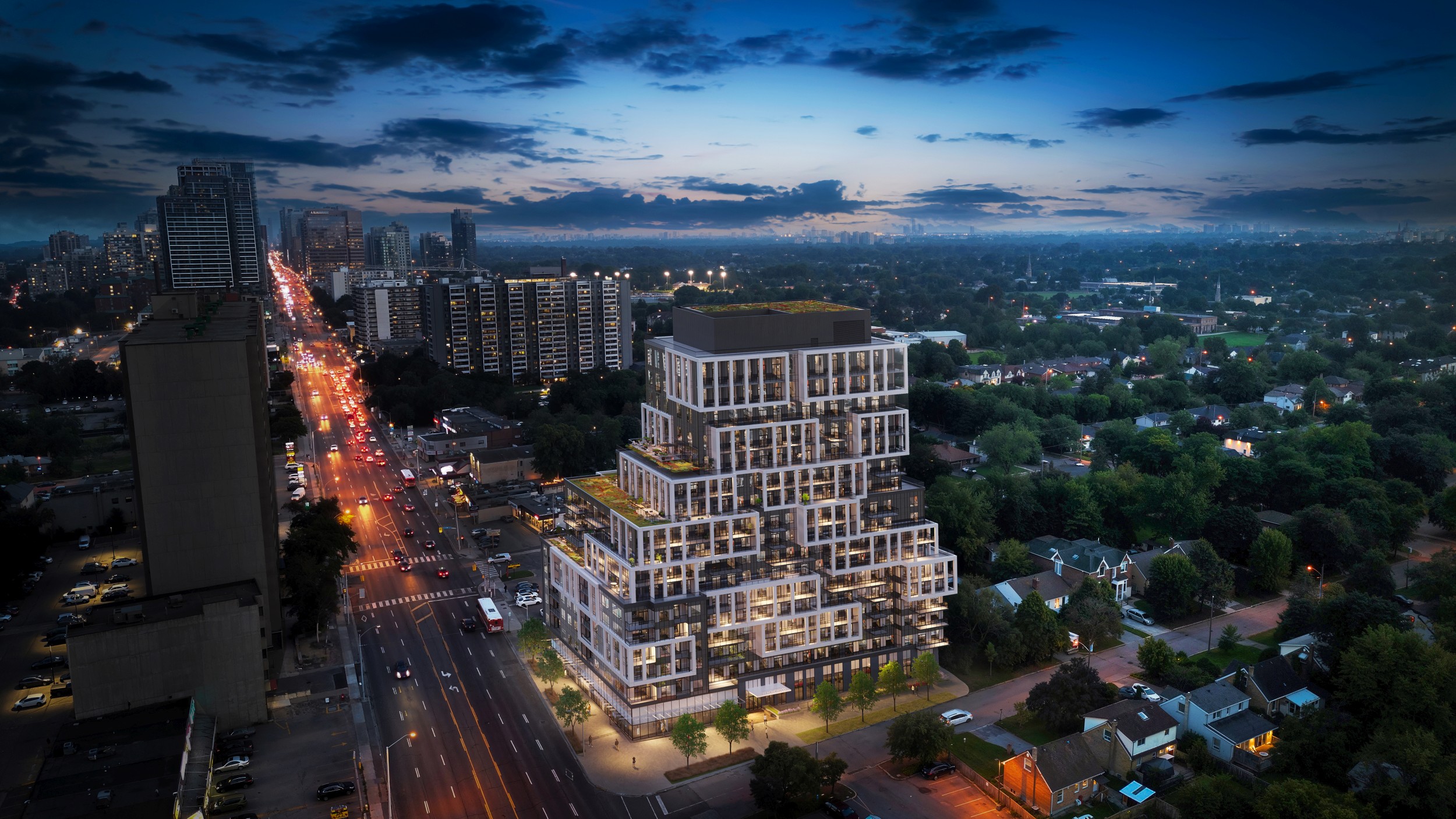6080 Yonge Condominium Exterior Rendering