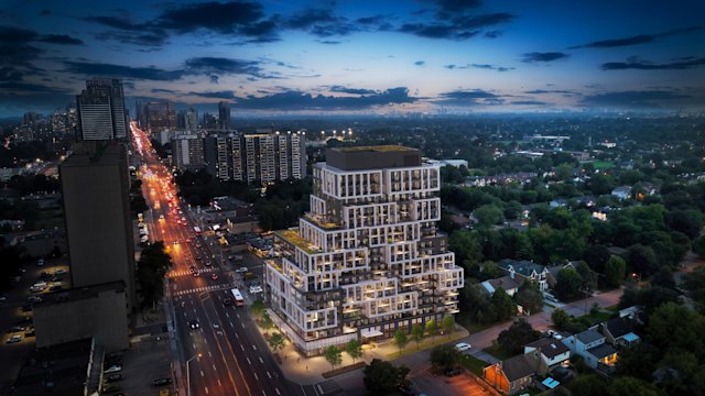 6080 Yonge Condominium Exterior Rendering