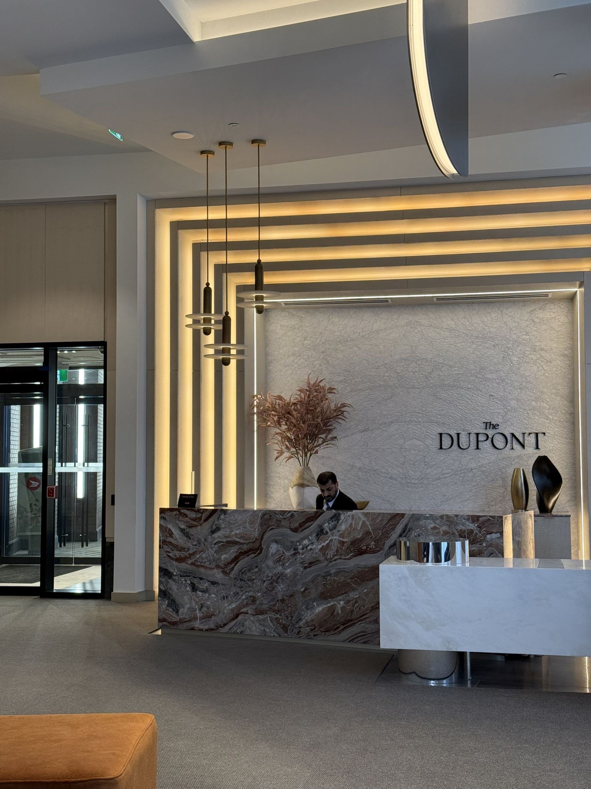 Photo of the latest progress from The Dupont condominium community.