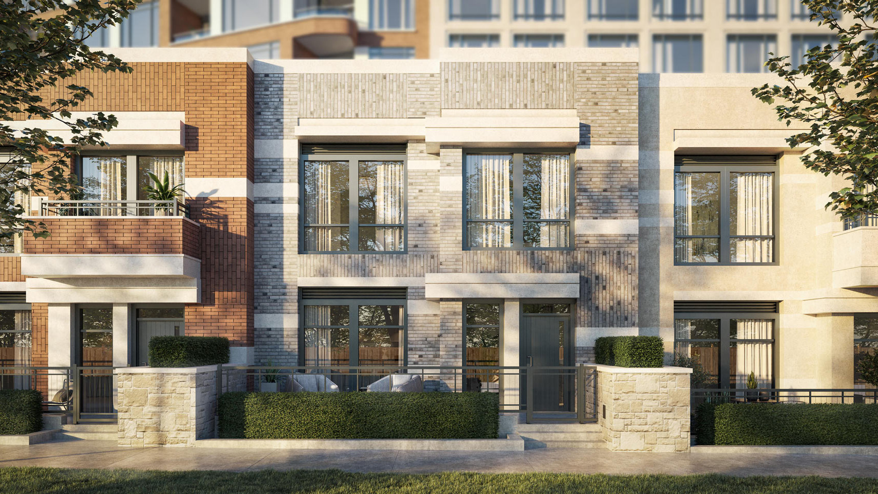 Edenbridge Townhomes Rendering