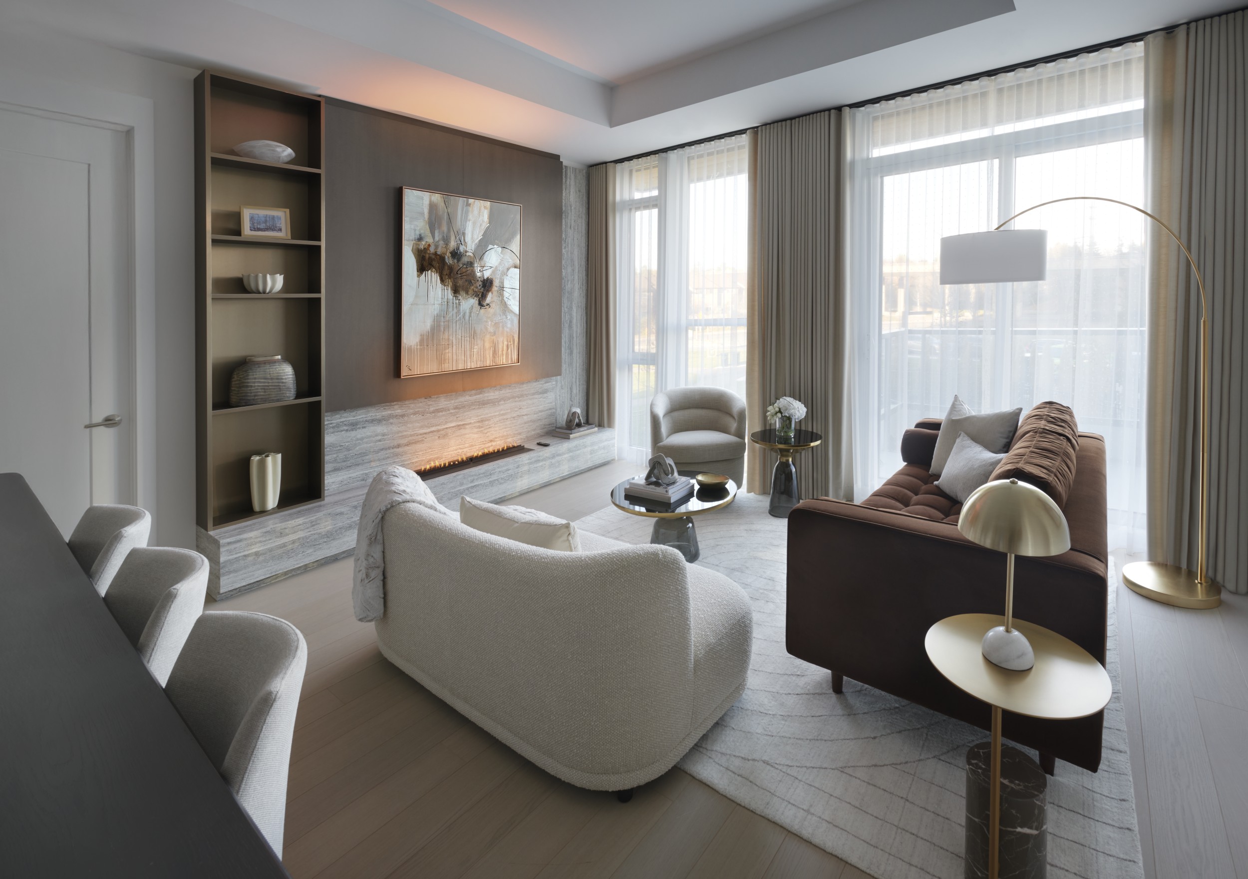 Royal Bayview Suite 208 Living Room