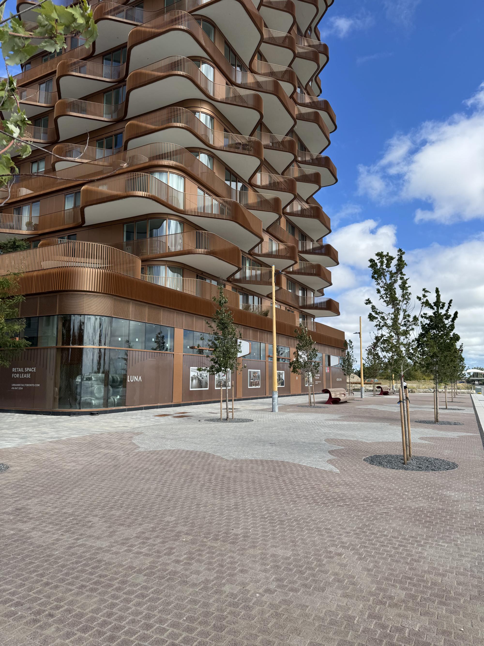 Photos from the latest construction update at Aqualuna 