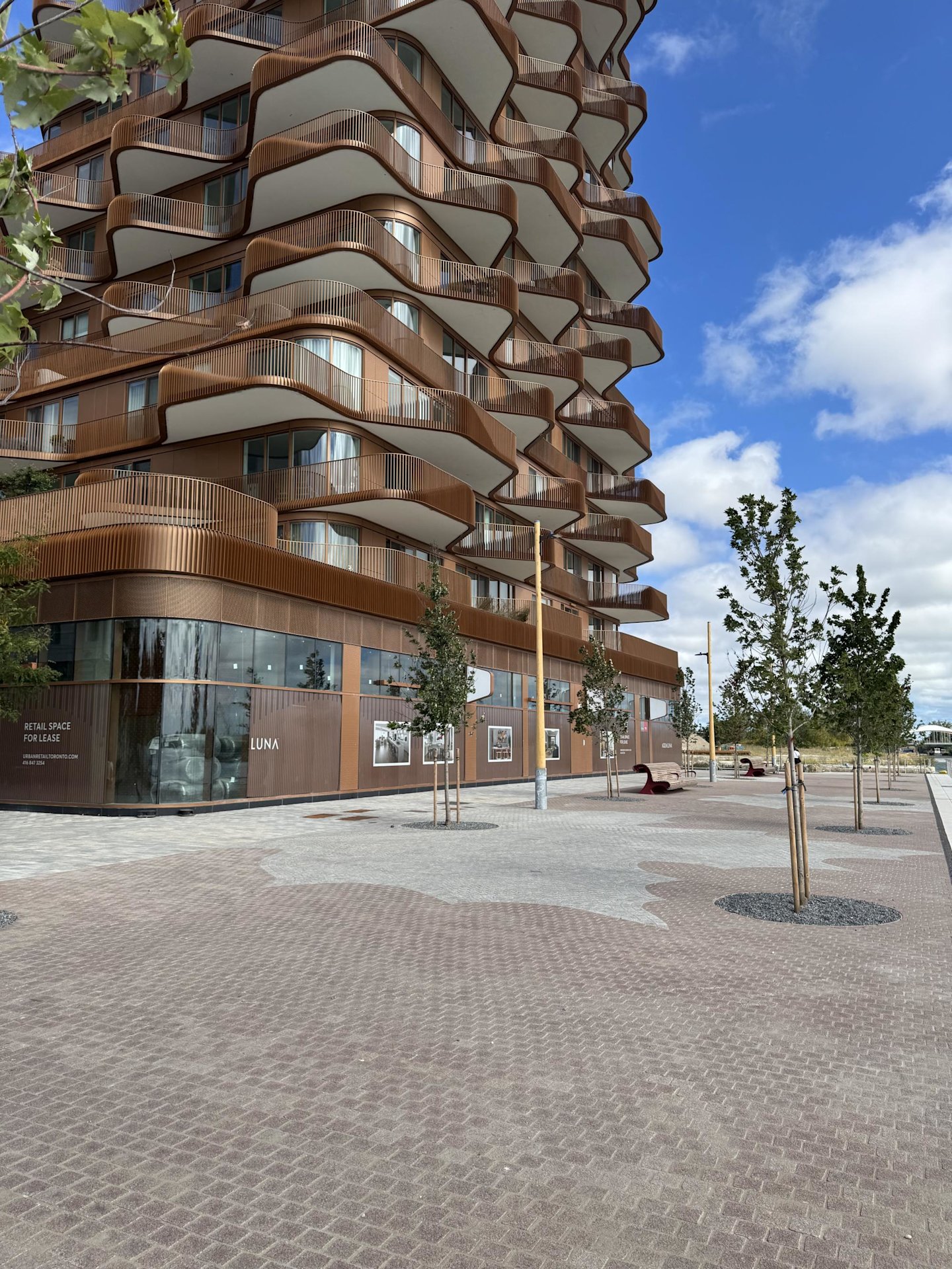 Photos from the latest construction update at Aqualuna