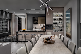 Dining Room in the Ten York Innovation Suite