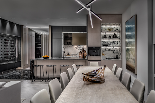 Dining Room in the Ten York Innovation Suite