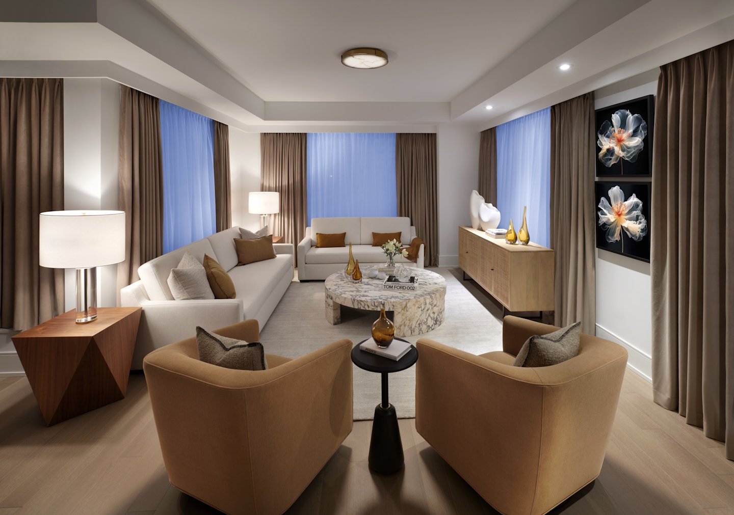 The Well Signature Series Suite 811 Living Room