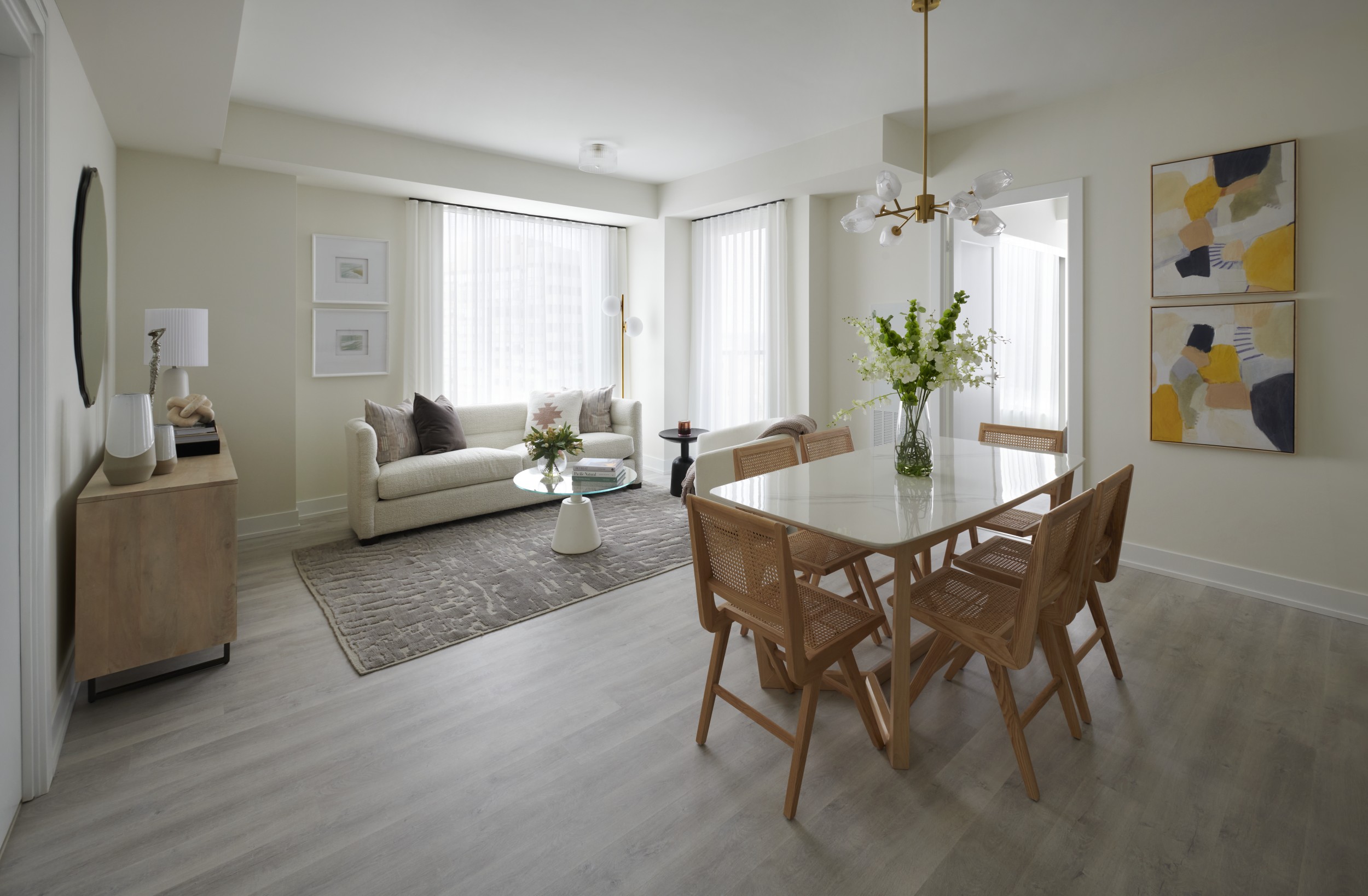 Westerly 2 Suite 2213 Living and Dining Room