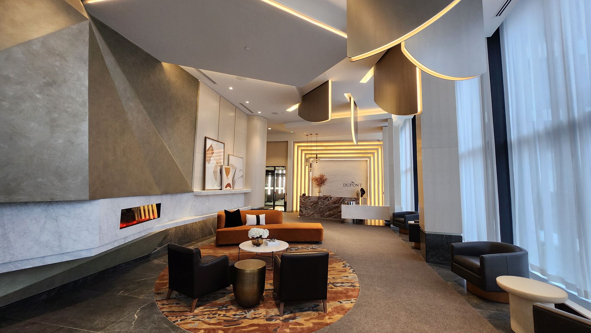 Photo of the latest progress from The Dupont condominium community.