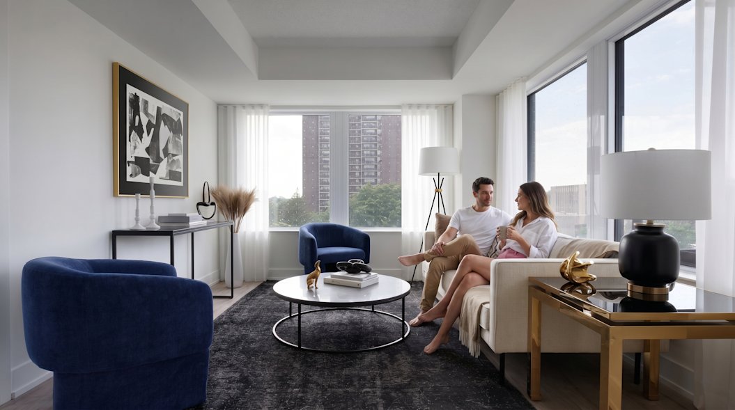 Evermore Suite 304 Living Room