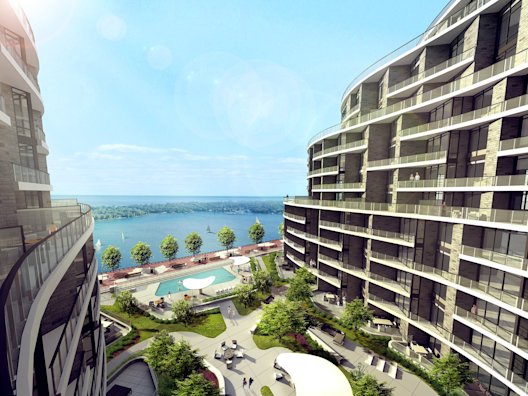 Aquavista Landscaped Rendering