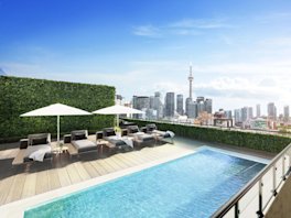 MRKT Amenities Rooftop Pool & Terrace