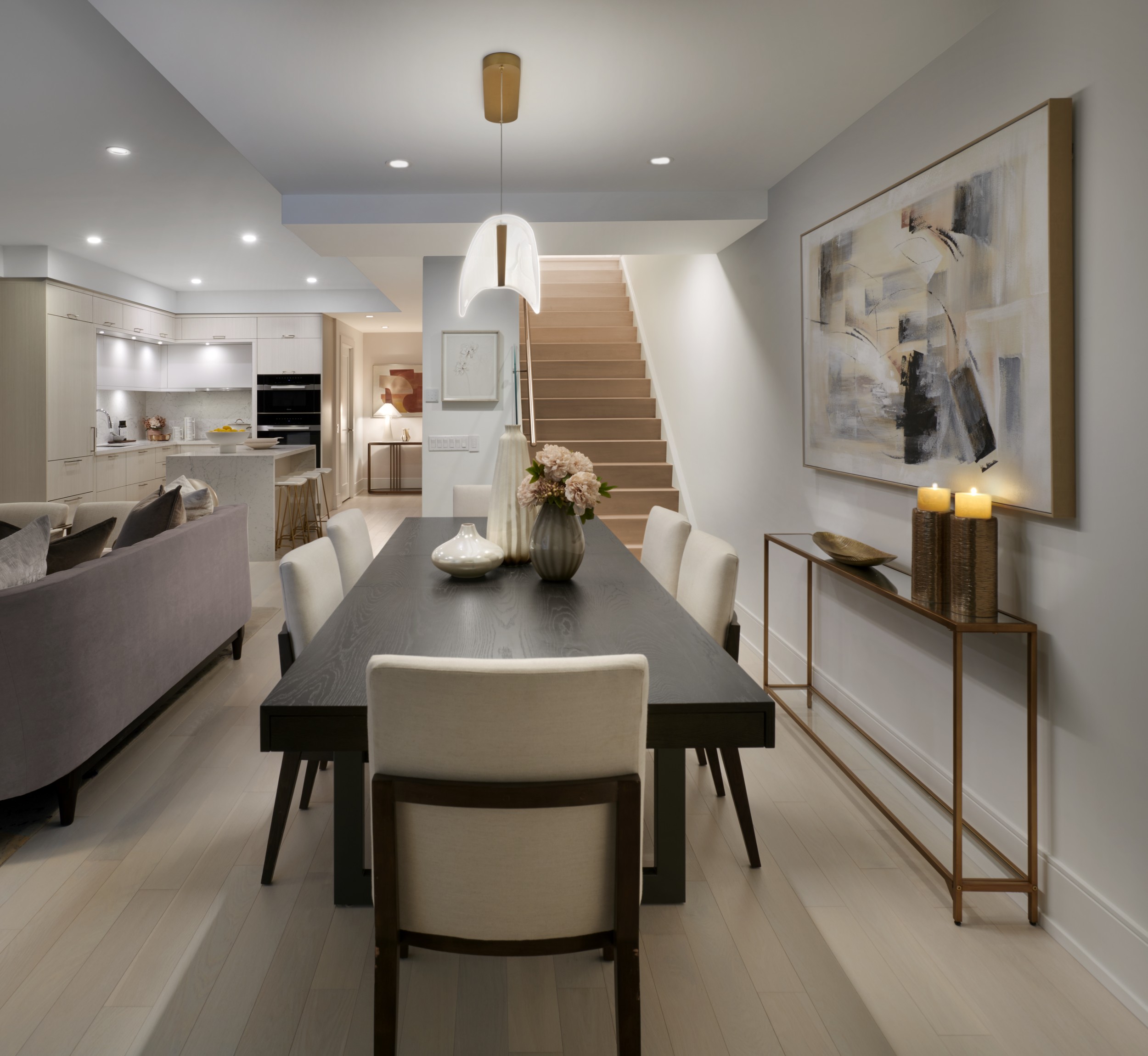 Auberge on the Park Suite 131 Living and Dining Room