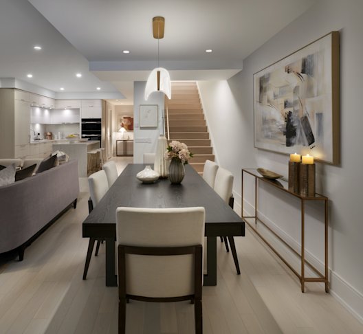 Auberge on the Park Suite 131 Living and Dining Room