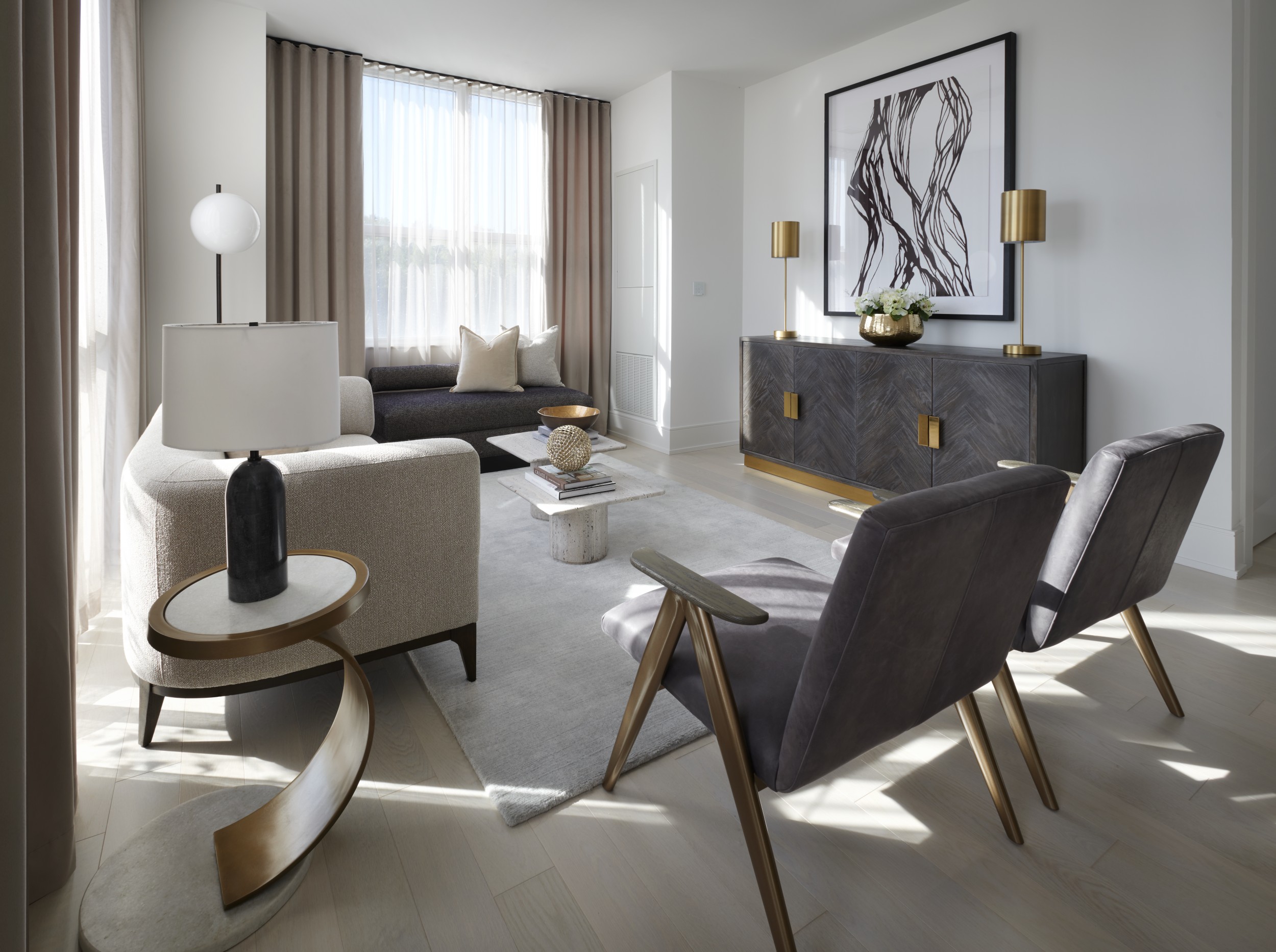 Chateau Suite 111 Living Room