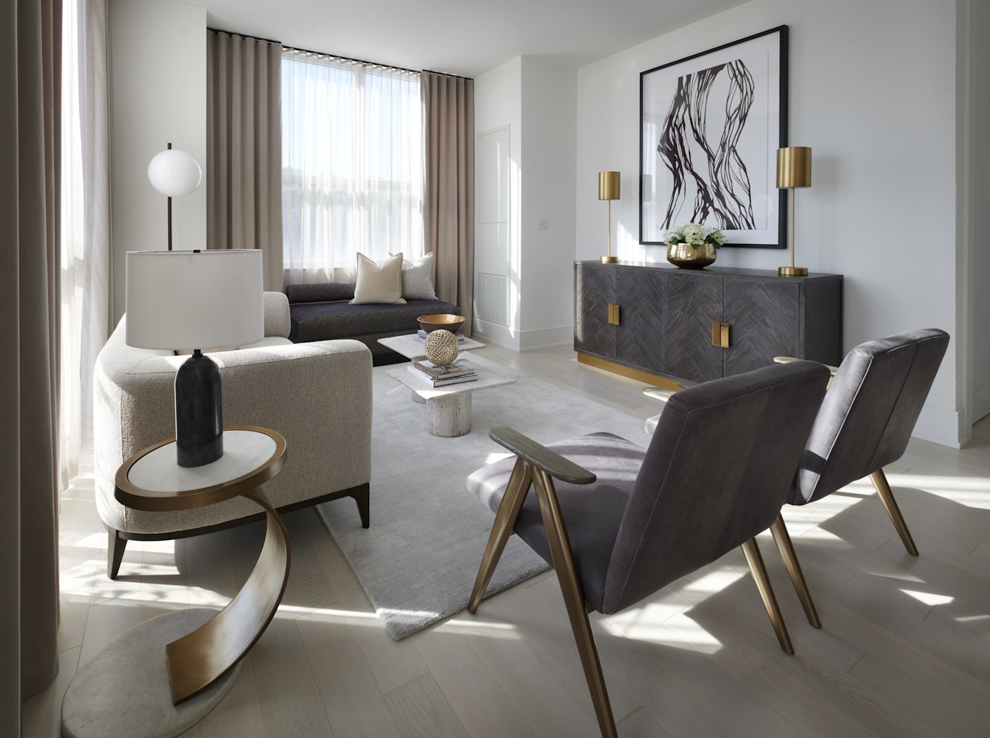 Chateau Suite 111 Living Room