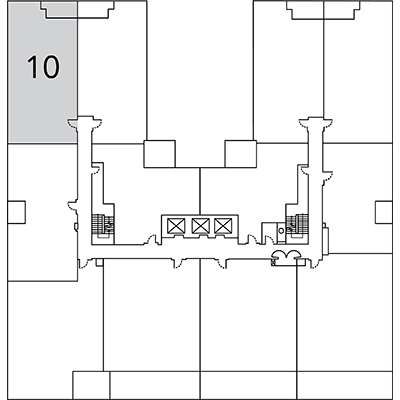 The Well Signature Suite 410 Keyplate