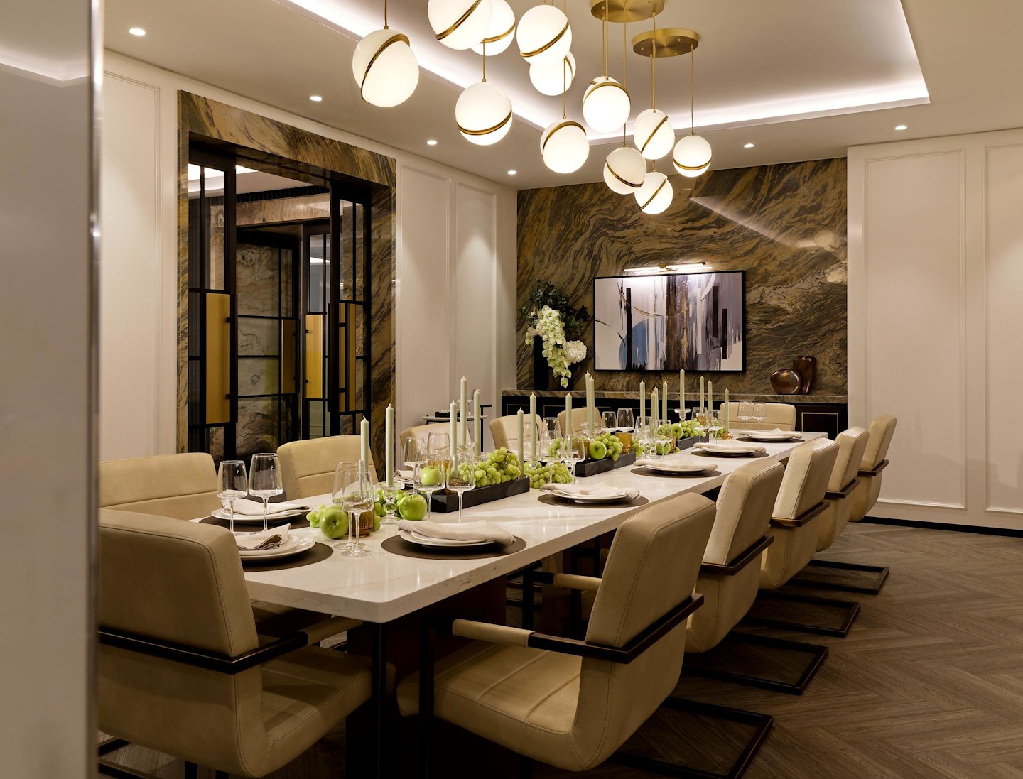 The Well Signature Series Dining Room Amenities