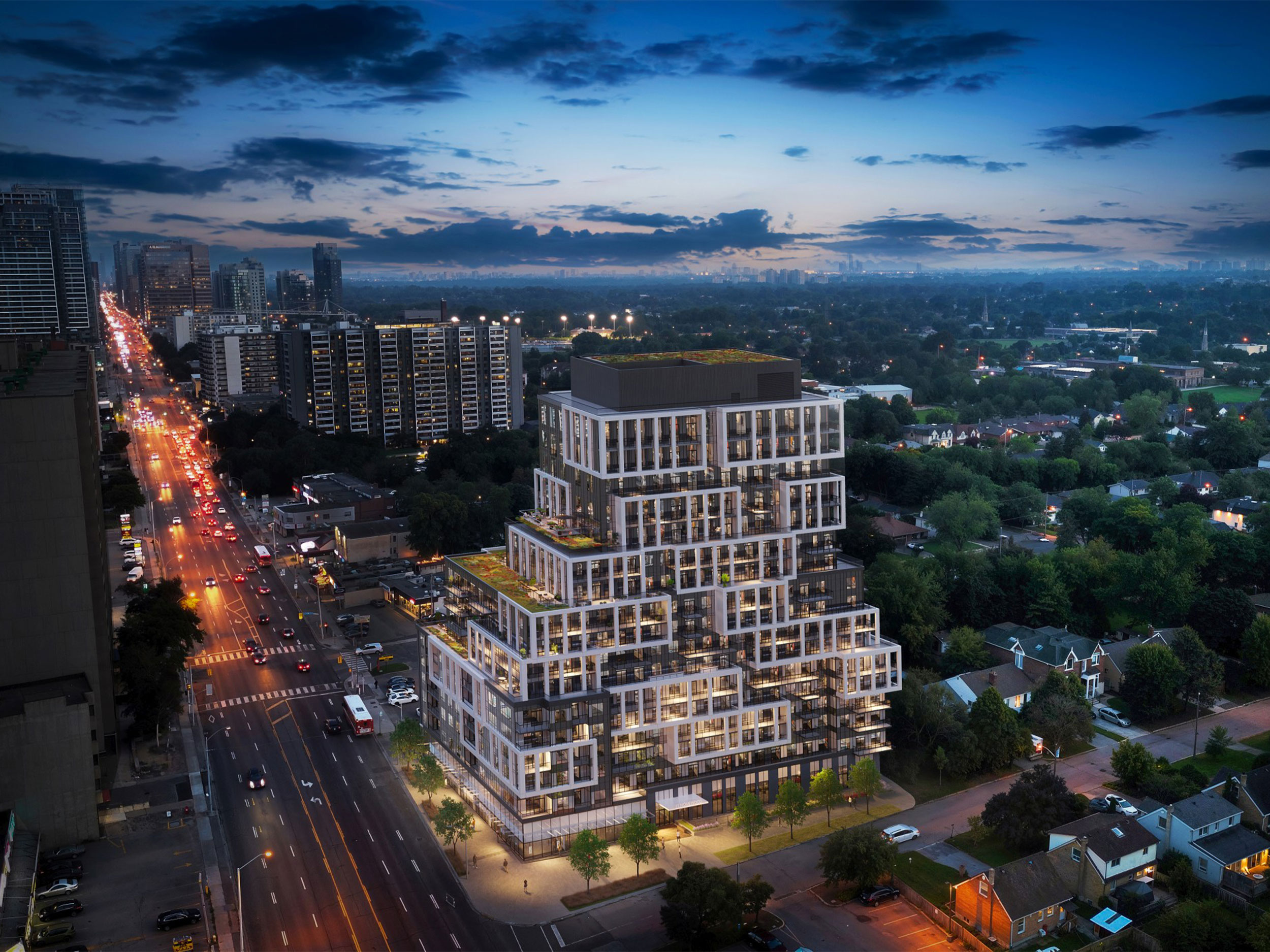 6080 Yonge Condominium Exterior Rendering