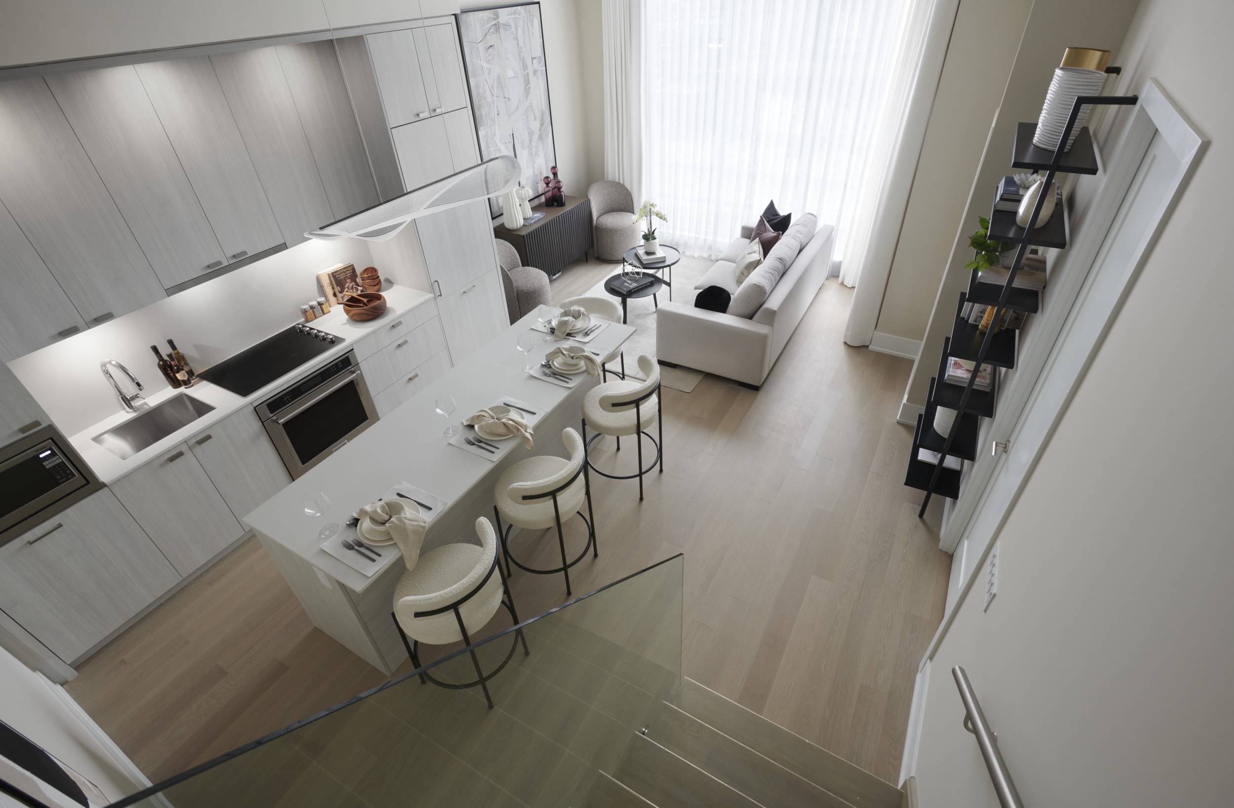 MRKT Suite 315 View from Second Level