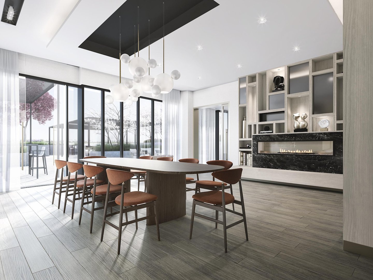 The Dupont Amenity Dining Room 1