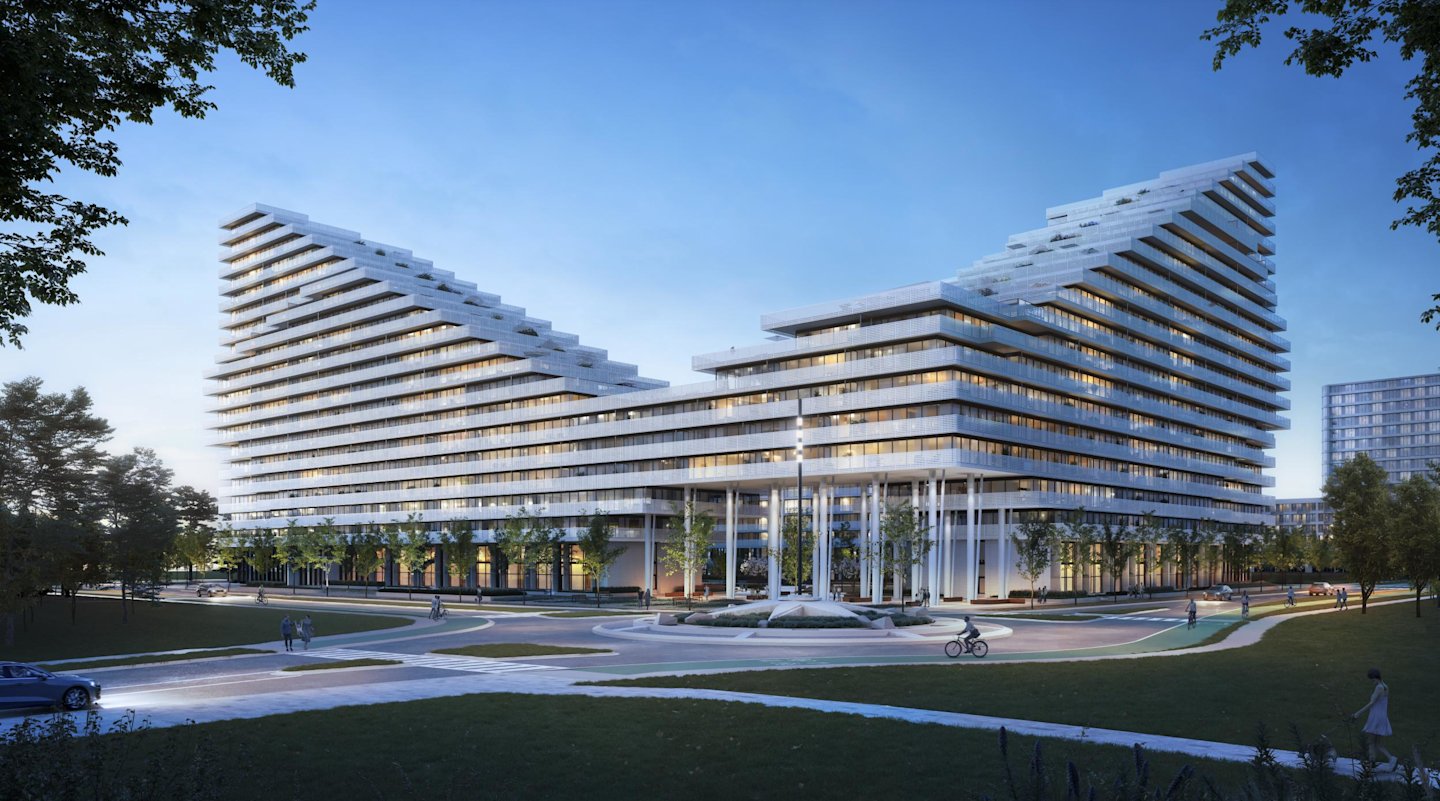 Exterior Rendering of Harbourwalk