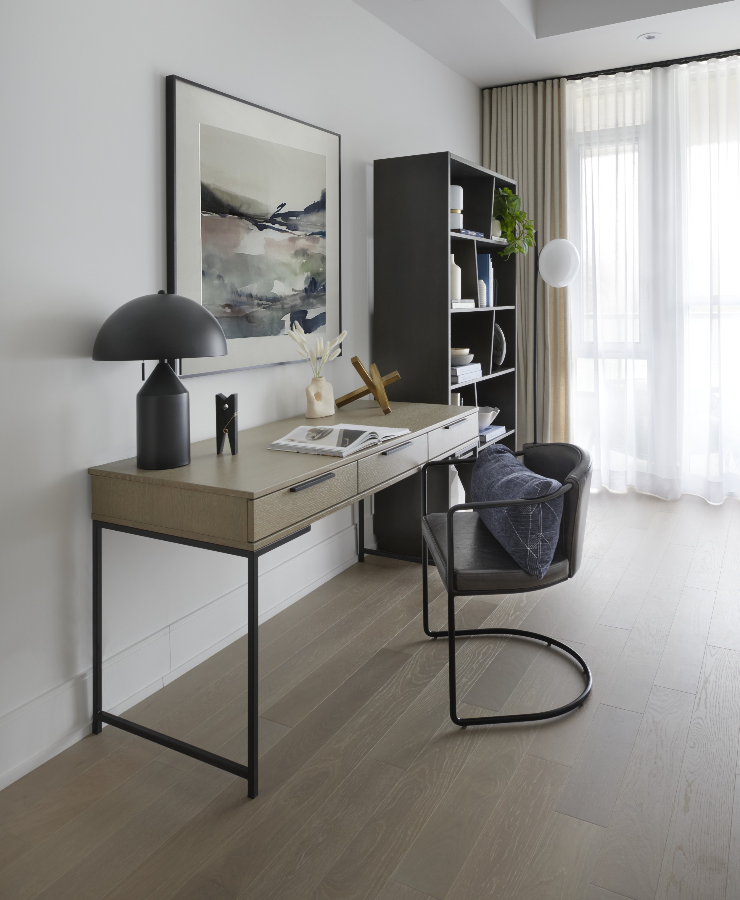 Royal Bayview Suite 202 Living Room Desk
