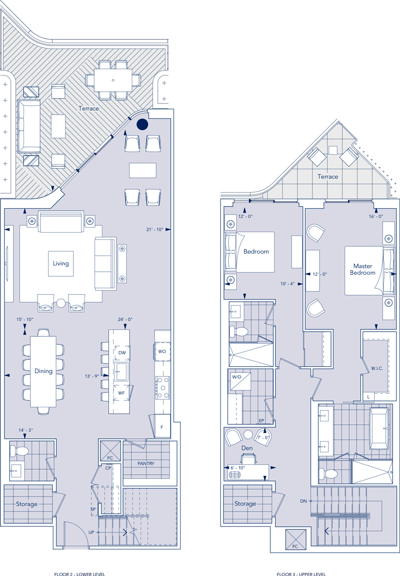 Aqualuna Condo Suite L8 Floorplan