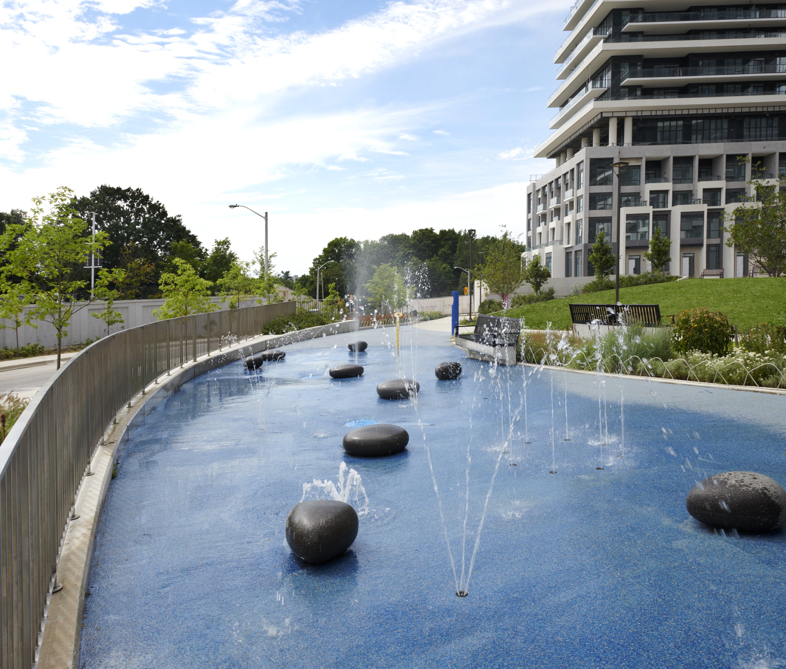 Auberge on the Park Community Park Splash Pad