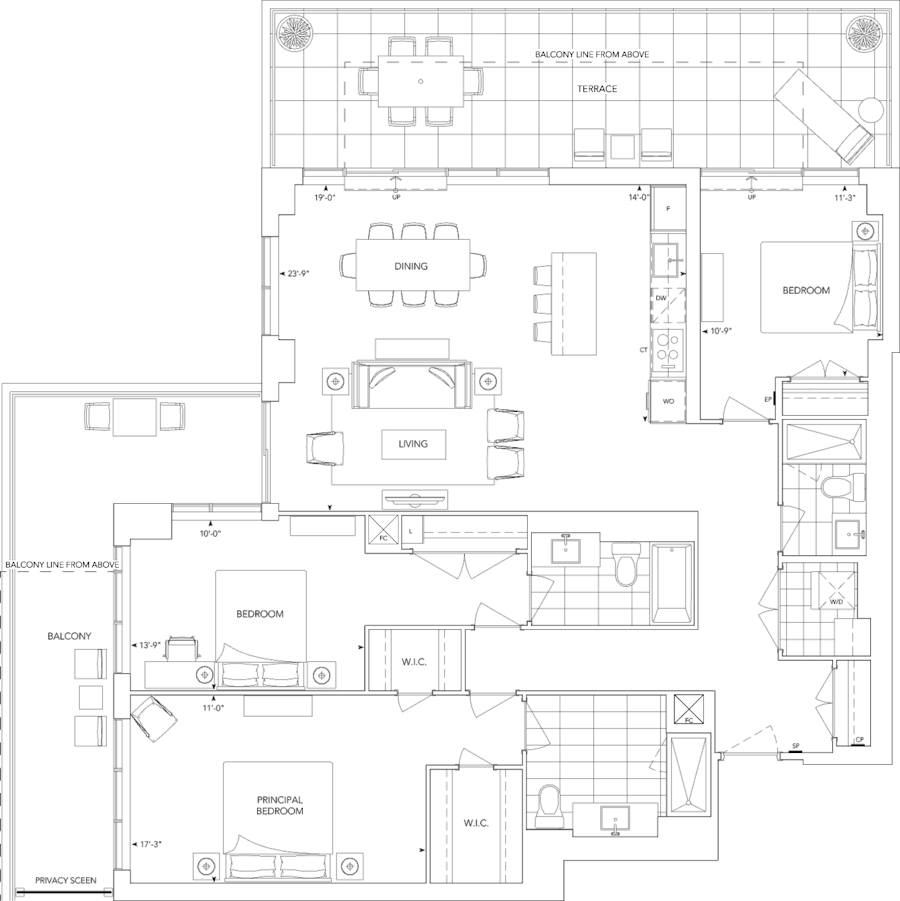 Auberge 3DT Floorplan