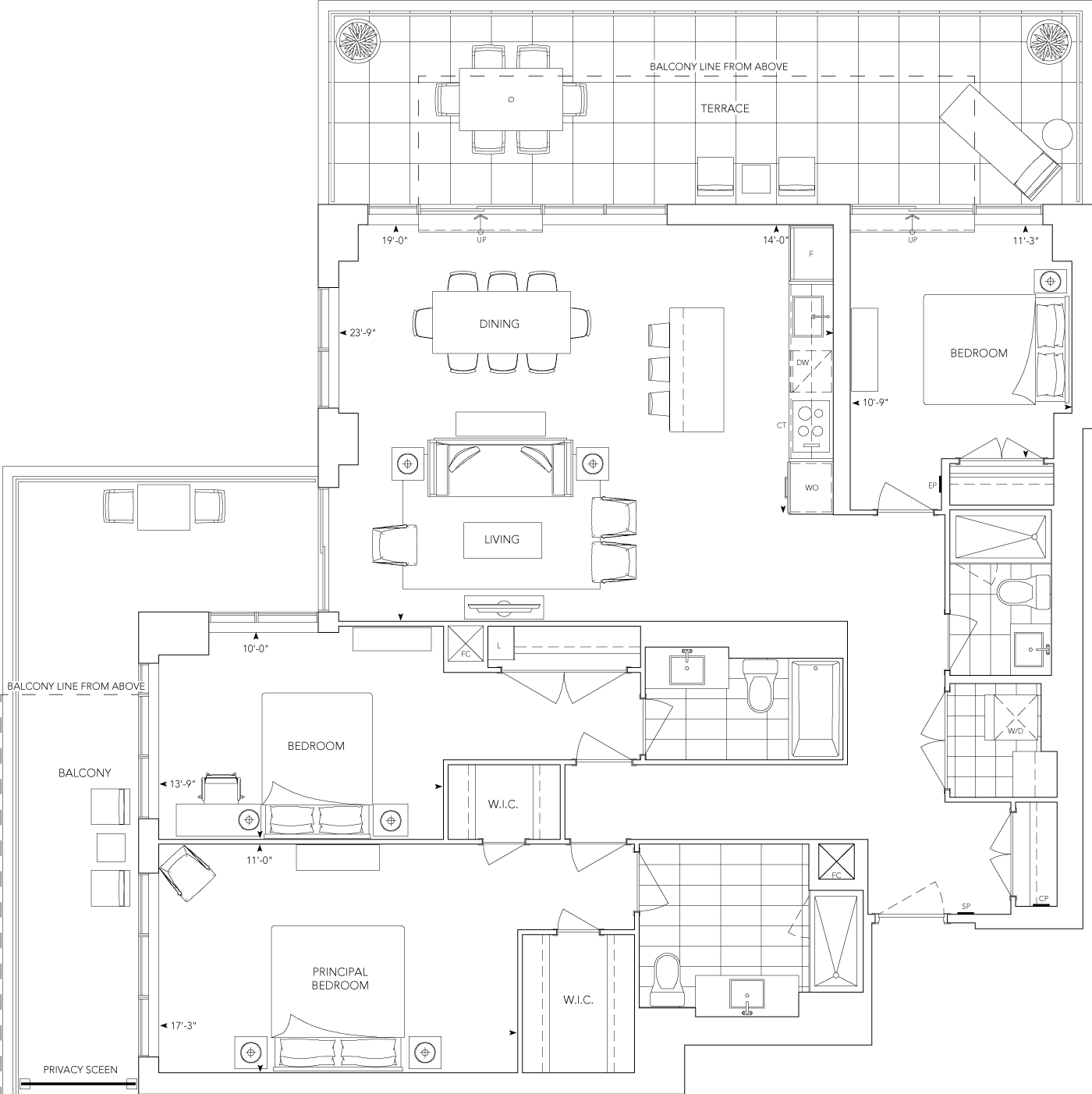 Auberge 3DT Floorplan