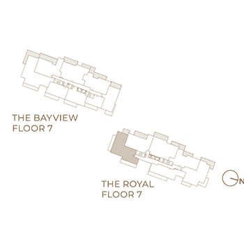 Royal Bayview Suite 703 Keyplate