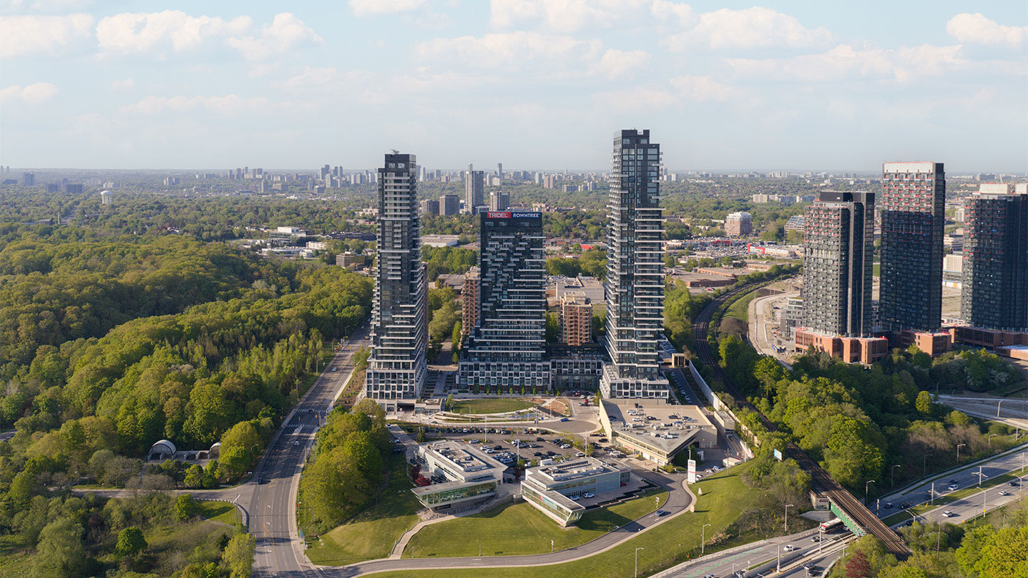 Auberge Aerial Community View
