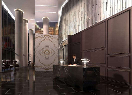 Ten York Lobby Rendering