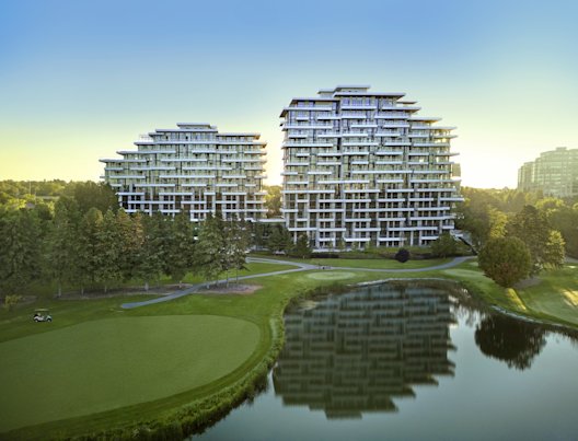 Royal Bayview exterior photograph looking east from Ladies' Golf
