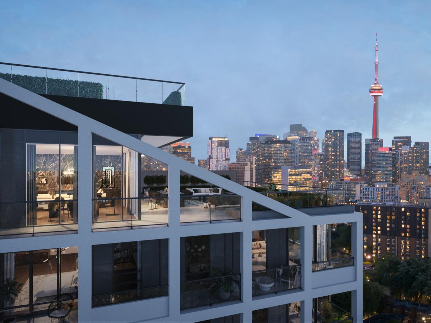 MRKT Penthouse 3HT Terrace View