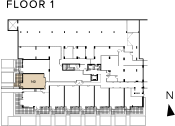 Auberge on the Park Suite 140 Keyplate