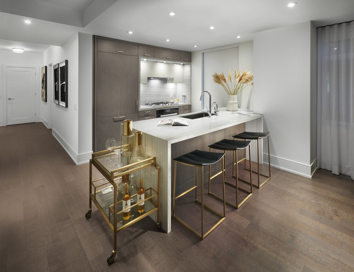 The Well Signature Suite 402 Kitchen