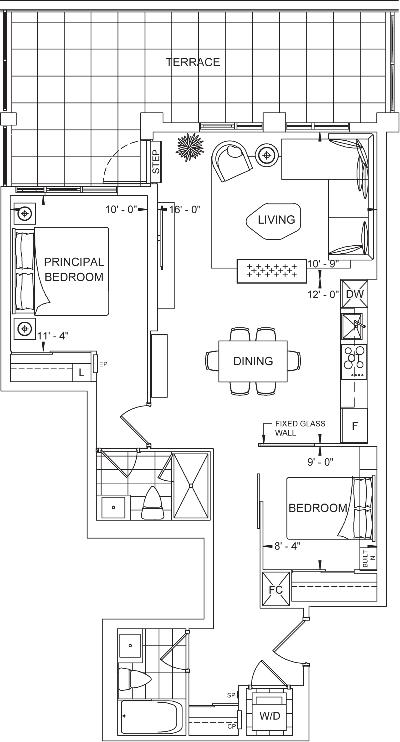 The Dupont Suite 225 Floorplan